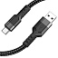 Дата кабель Type-C - USB Hoco U110 2.4A 1м черный