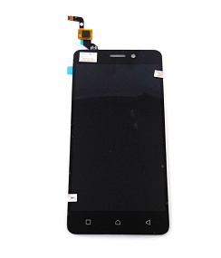 Дисплей для телефона Lenovo K6 Power в сборе с тачскрином Черный