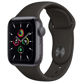 Часы наручные Apple Watch SE 44mm черный