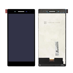 Дисплей для планшета Lenovo Tab 4 7 TB-7504X в сборе с тачскрином Черный