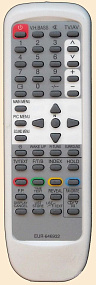 ТВ пульт PANASONIC EUR646932 (TV) c T/TX