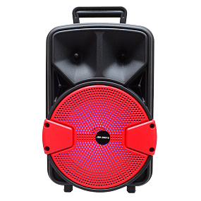 Колонка JBK-0901 (Bluetooth/MicroSD/USB/FM/TWS/AUX) 15W красная