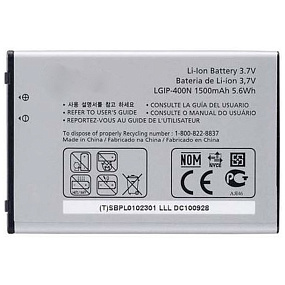АКБ ORIG для телефона LG Lgip-400N GX500/P500 тех. упаковка