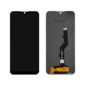 Дисплей для телефона ZTE Blade A5 2020/A7 2020 в сборе с тачскрином Черный