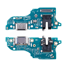 Шлейф Realme C53 (RMX3760) плата системный разъем/разъем гарнитуры/микрофон