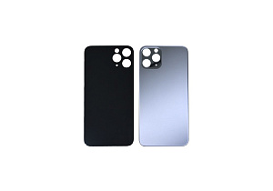 Задняя крышка iPhone 11 Pro (стекло) Серый orig fabric