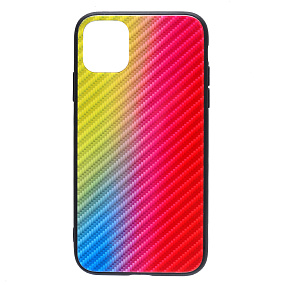 Кейс iPhone 11 стекло PS99 (2) разноцветный