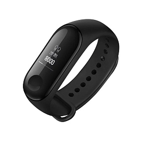 Фитнес-браслет Xiaomi Mi Band 3 черный (УЦЕНКА) царапины, плохая чувствительность сенсора