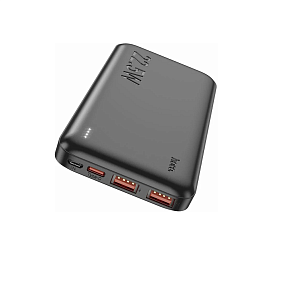 Портативное зарядное устройство Hoco J101 2USB/Micro/Type-C 10000mAh черный