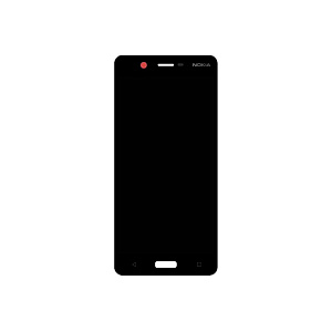 Дисплей для телефона Nokia 5 в сборе с тачскрином Черный