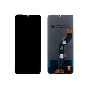Дисплей для телефона Tecno Spark Go 2022 (KG5m) в сборе с тачскрином Черный