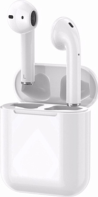 Bluetooth наушники беспроводные i12 TWS белые