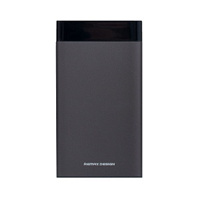 Портативное зарядное устройство Remax RPP-120 Renor 10000mAh 2USB черный