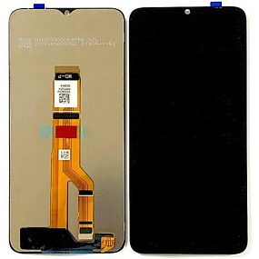 Дисплей для телефона Huawei Honor X5 Plus (WOD-LX1) в сборе с тачскрином Черный - Оригинал