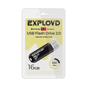 16Gb Exployd 650 черная 2.0