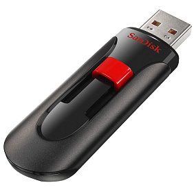 16Gb SanDisk Cruzer Glide черная 2.0