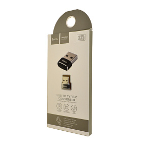 Переходник USB (папа) - Type-C (мама) Hoco (UA6)