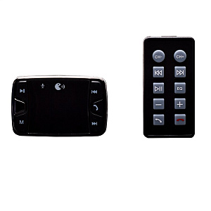 FM-модулятор Bethco 536BT (Bluetooth, MicroSD, USB, дисплей) черный
