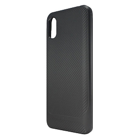 Силиконовый чехол Xiaomi Redmi 9A SC149 карбон черный