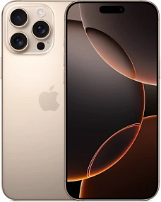 Смартфон Apple iPhone 16 Pro Max 256Gb бежевый(УЦЕНКА)б/у, прошивка