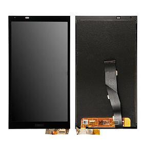 Дисплей для телефона HTC One/E9s в сборе с тачскрином Черный