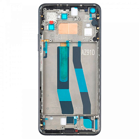 Рамка дисплея Xiaomi 11 Lite 5G NE/Mi 11 Lite 4G/5G (2109119DG/M2101K9AG/M2101K9G) Черная
