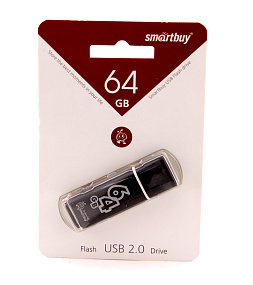 64Gb SmartBuy Glossy series черная 2.0