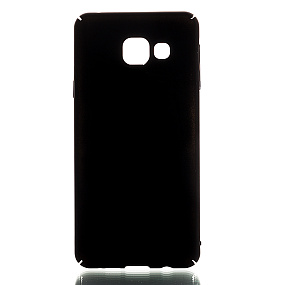 Задняя накладка для Samsung A310 Galaxy A3 (2016) PC002 пластик черный