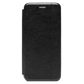 Чехол-книжка под кожу Honor 90 BC002 боковой флип черный