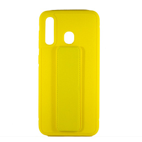 Задняя накладка для Samsung A205/A305 Galaxy A20/A30 SP с держателем желтый