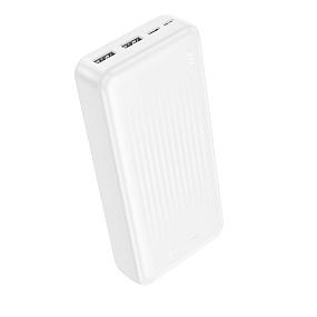 Портативное зарядное устройство Borofone BJ78A 2USB/Micro/Type-C 20000mAh белый