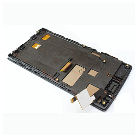 Дисплей для телефона Fly FS401 (Stratus 1) в сборе с тачскрином Черный