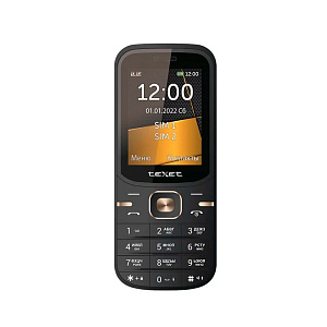 Мобильный телефон teXet TM-216 черный