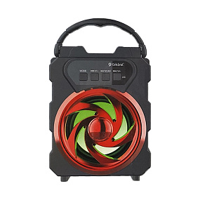 Колонка Celebrat OS-04 (Bluetooth/USB/FM/AUX) 5W красная*