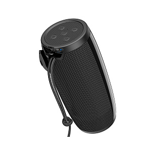 Колонка Borofone BR20 (Bluetooth/MicroSD/USB/FM/AUX/TWS/подсветка) 10W черная