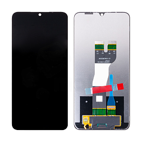 Дисплей для телефона Samsung A057F (A05s) в сборе с тачскрином Черный - Оригинал