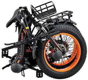 Электровелосипед Kugoo V4 Max (50 км/ч) черный