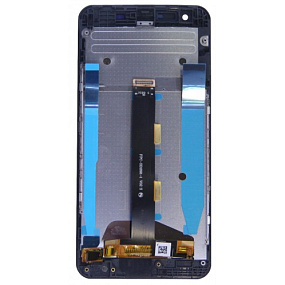 Дисплей для телефона Philips S561 в сборе с тачскрином Черный