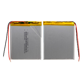 АКБ универсальная 357080p 3000mAh (3.5*70*80)