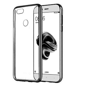 Силиконовый чехол Xiaomi Mi 5X/A1 прозрачный черный