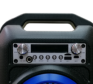 Колонка B102 (Bluetooth/MicroSD/USB/FM/AUX) черная