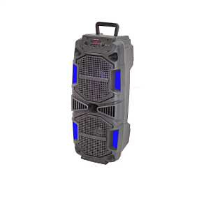 Колонка JBK-8501 (Bluetooth/MicroSD/USB/TF/FM/AUX/TWS) 16W синяя