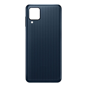 корпус для телефона Samsung M127F (M12) Задняя крышка (черный)