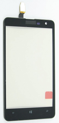 Сенсор для телефона Nokia 625 Черный