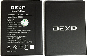 АКБ ORIG для телефона Dexp ES550 тех.упаковка