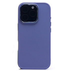 Кейс iPhone 16 Pro силикон SC311 светло-фиолетовый