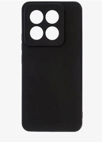 Силиконовый чехол Xiaomi Redmi Note 14 Pro/Poco X7 DF черный