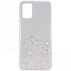 Силиконовый чехол для Samsung A025 Galaxy A02s SC223 белый