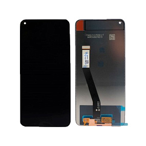 Дисплей для телефона Xiaomi Redmi Note 9 в сборе с тачскрином Черный