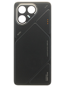 корпус для телефона Tecno Pova 7 5G (LJ7) Черный задняя крышка - Премиум